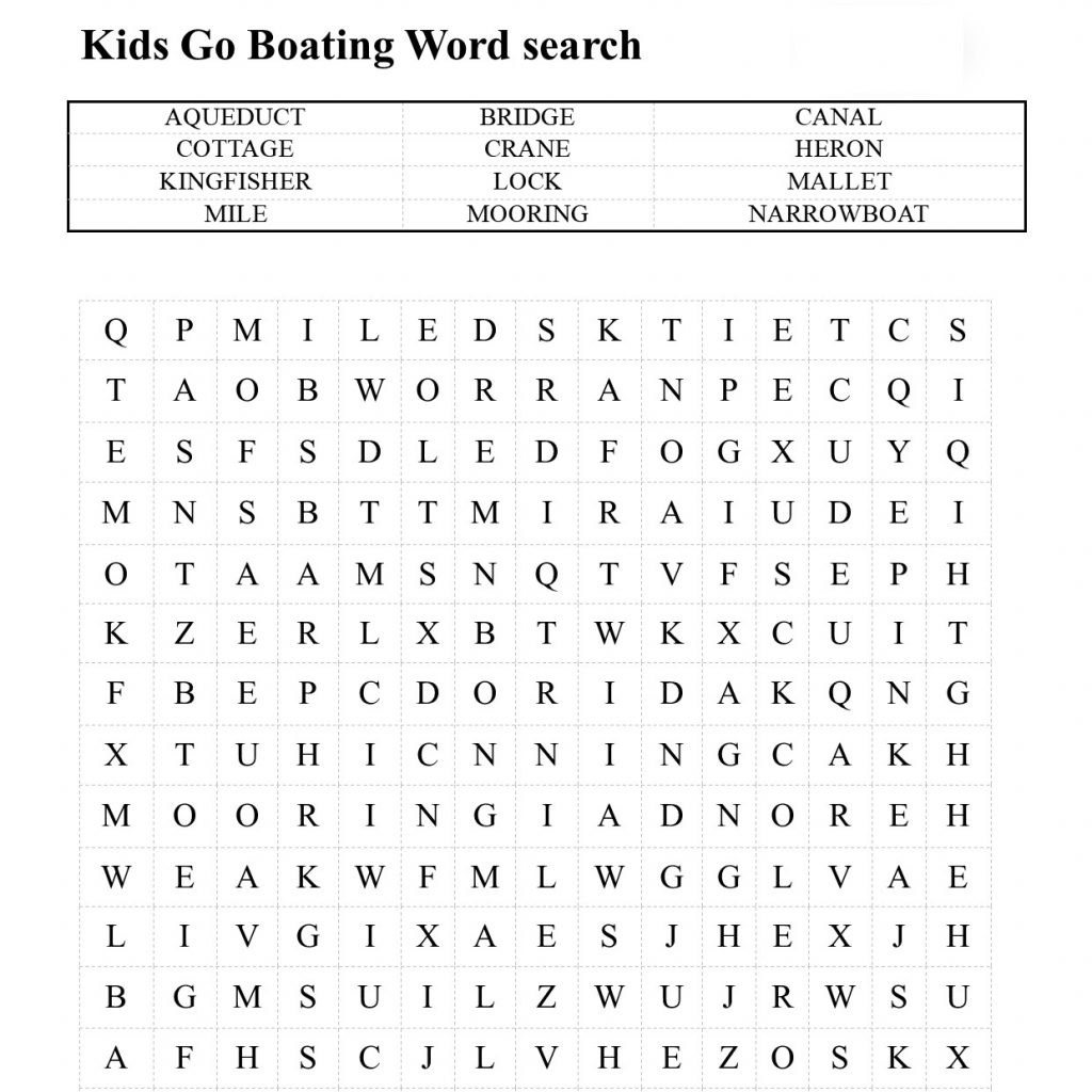 kids-go-boating-word-search-canal-cruising